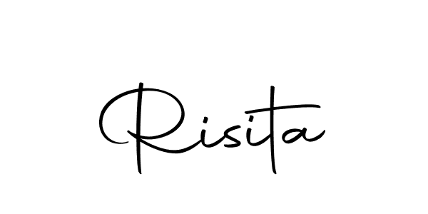 This is the best signature style for the Risita name. Also you like these signature font (Autography-DOLnW). Mix name signature. Risita signature style 10 images and pictures png