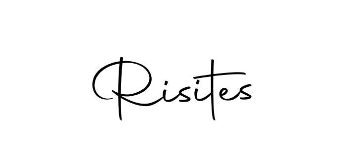 Create a beautiful signature design for name Risites. With this signature (Autography-DOLnW) fonts, you can make a handwritten signature for free. Risites signature style 10 images and pictures png