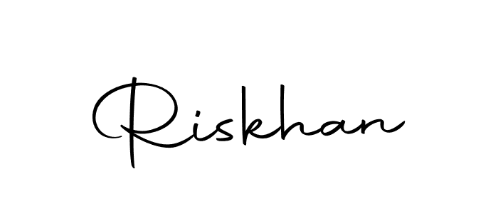 How to make Riskhan name signature. Use Autography-DOLnW style for creating short signs online. This is the latest handwritten sign. Riskhan signature style 10 images and pictures png