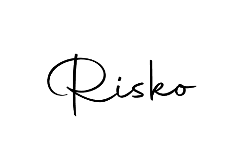 The best way (Autography-DOLnW) to make a short signature is to pick only two or three words in your name. The name Risko include a total of six letters. For converting this name. Risko signature style 10 images and pictures png