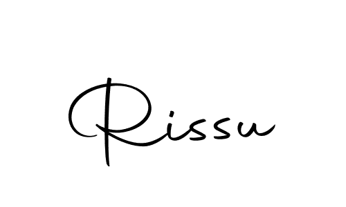 How to make Rissu signature? Autography-DOLnW is a professional autograph style. Create handwritten signature for Rissu name. Rissu signature style 10 images and pictures png