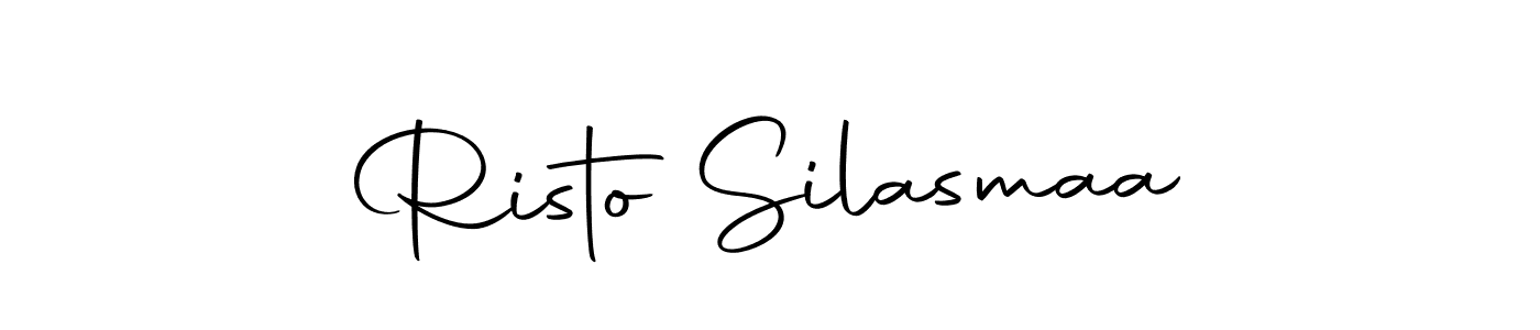 You should practise on your own different ways (Autography-DOLnW) to write your name (Risto Silasmaa) in signature. don't let someone else do it for you. Risto Silasmaa signature style 10 images and pictures png