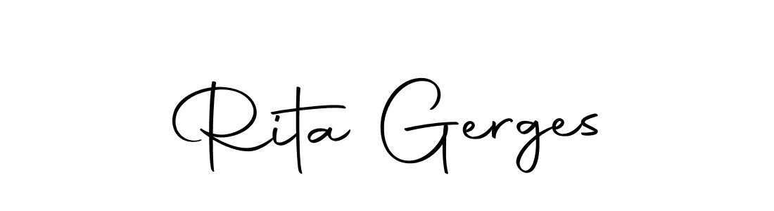 This is the best signature style for the Rita Gerges name. Also you like these signature font (Autography-DOLnW). Mix name signature. Rita Gerges signature style 10 images and pictures png