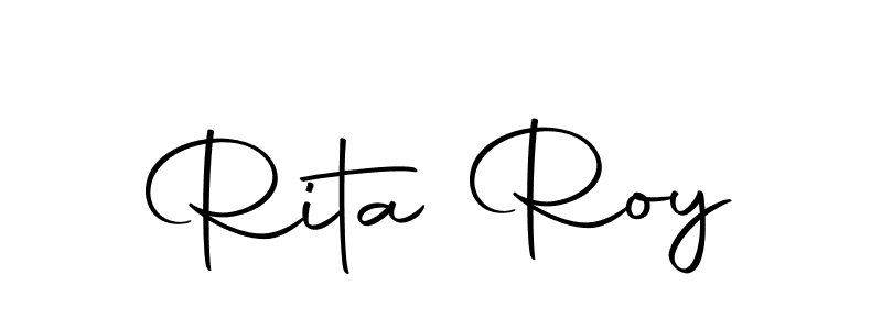 You can use this online signature creator to create a handwritten signature for the name Rita Roy. This is the best online autograph maker. Rita Roy signature style 10 images and pictures png