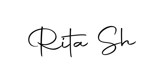 Design your own signature with our free online signature maker. With this signature software, you can create a handwritten (Autography-DOLnW) signature for name Rita Sh. Rita Sh signature style 10 images and pictures png