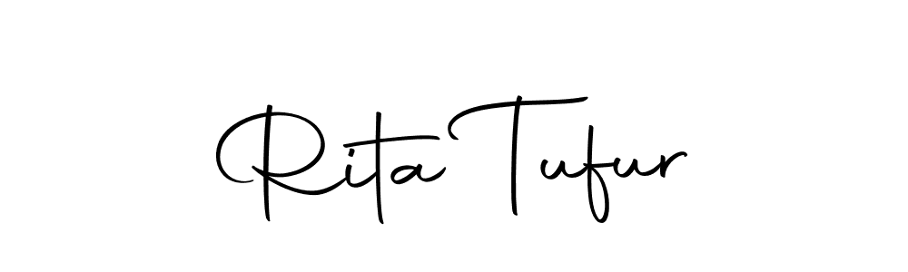 Make a short Rita Tufur signature style. Manage your documents anywhere anytime using Autography-DOLnW. Create and add eSignatures, submit forms, share and send files easily. Rita Tufur signature style 10 images and pictures png