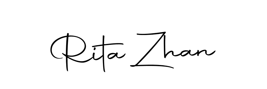 It looks lik you need a new signature style for name Rita Zhan. Design unique handwritten (Autography-DOLnW) signature with our free signature maker in just a few clicks. Rita Zhan signature style 10 images and pictures png