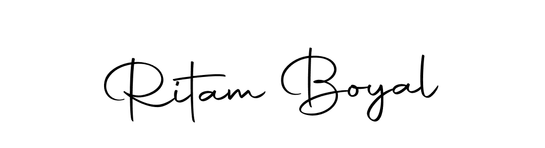 Make a beautiful signature design for name Ritam Boyal. Use this online signature maker to create a handwritten signature for free. Ritam Boyal signature style 10 images and pictures png
