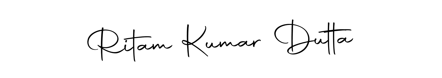 You can use this online signature creator to create a handwritten signature for the name Ritam Kumar Dutta. This is the best online autograph maker. Ritam Kumar Dutta signature style 10 images and pictures png