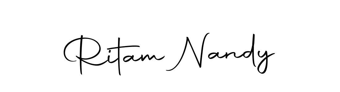 Once you've used our free online signature maker to create your best signature Autography-DOLnW style, it's time to enjoy all of the benefits that Ritam Nandy name signing documents. Ritam Nandy signature style 10 images and pictures png