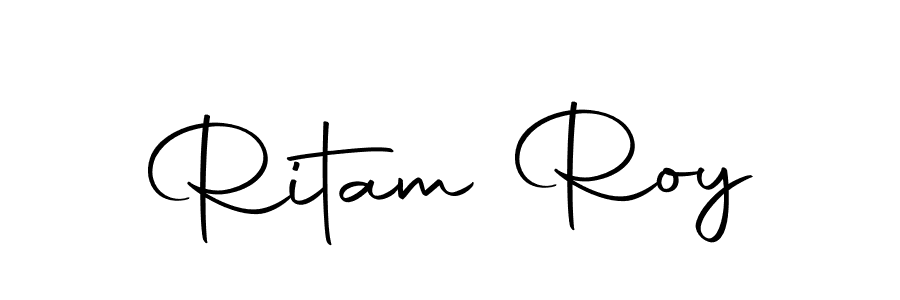 Make a beautiful signature design for name Ritam Roy. With this signature (Autography-DOLnW) style, you can create a handwritten signature for free. Ritam Roy signature style 10 images and pictures png