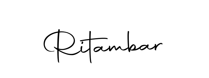 if you are searching for the best signature style for your name Ritambar. so please give up your signature search. here we have designed multiple signature styles  using Autography-DOLnW. Ritambar signature style 10 images and pictures png
