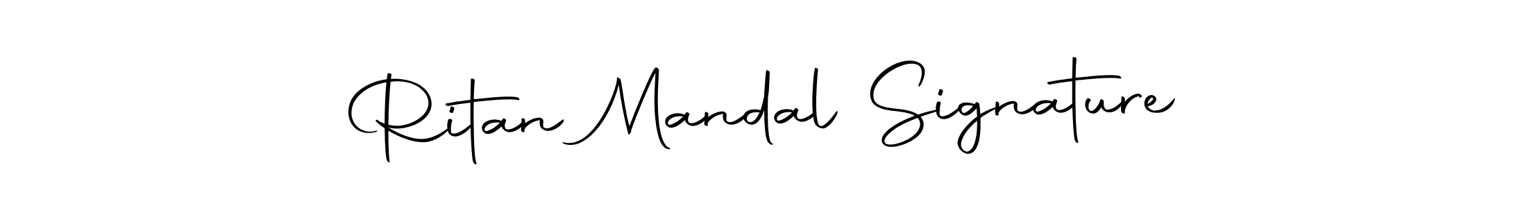 Make a beautiful signature design for name Ritan Mandal Signature. Use this online signature maker to create a handwritten signature for free. Ritan Mandal Signature signature style 10 images and pictures png