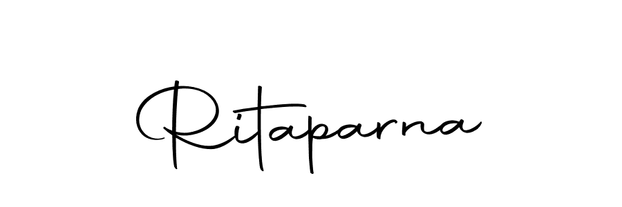 How to make Ritaparna name signature. Use Autography-DOLnW style for creating short signs online. This is the latest handwritten sign. Ritaparna signature style 10 images and pictures png