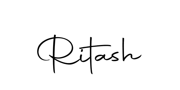 How to make Ritash signature? Autography-DOLnW is a professional autograph style. Create handwritten signature for Ritash name. Ritash signature style 10 images and pictures png