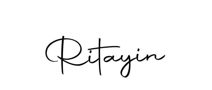 Make a beautiful signature design for name Ritayin. Use this online signature maker to create a handwritten signature for free. Ritayin signature style 10 images and pictures png