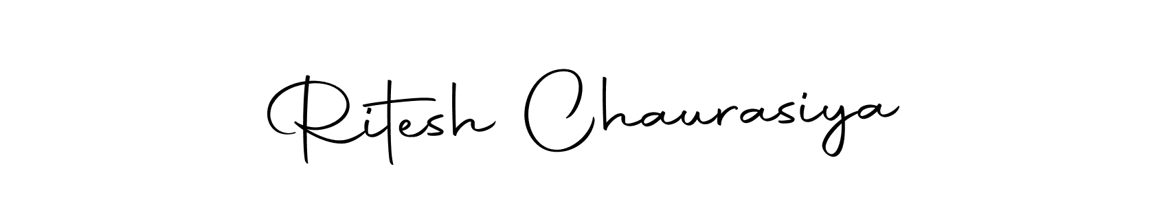 The best way (Autography-DOLnW) to make a short signature is to pick only two or three words in your name. The name Ritesh Chaurasiya include a total of six letters. For converting this name. Ritesh Chaurasiya signature style 10 images and pictures png