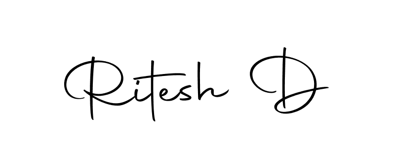 Once you've used our free online signature maker to create your best signature Autography-DOLnW style, it's time to enjoy all of the benefits that Ritesh D name signing documents. Ritesh D signature style 10 images and pictures png