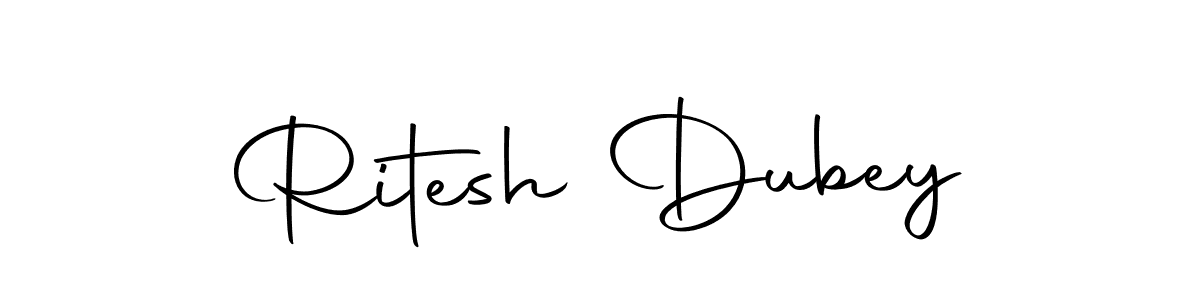 Similarly Autography-DOLnW is the best handwritten signature design. Signature creator online .You can use it as an online autograph creator for name Ritesh Dubey. Ritesh Dubey signature style 10 images and pictures png