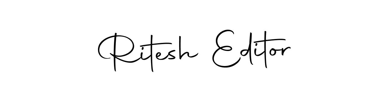 Also You can easily find your signature by using the search form. We will create Ritesh Editor name handwritten signature images for you free of cost using Autography-DOLnW sign style. Ritesh Editor signature style 10 images and pictures png