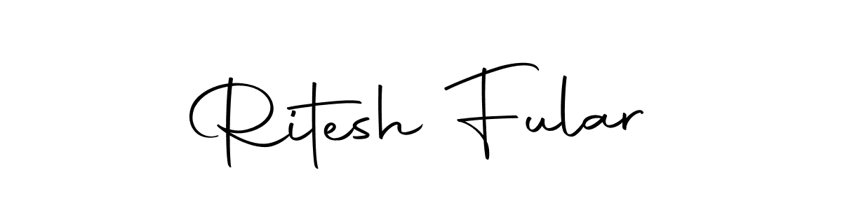 Use a signature maker to create a handwritten signature online. With this signature software, you can design (Autography-DOLnW) your own signature for name Ritesh Fular. Ritesh Fular signature style 10 images and pictures png