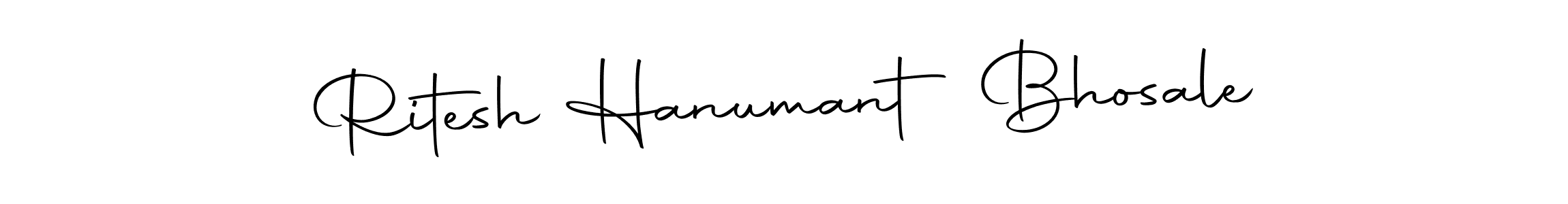 Make a beautiful signature design for name Ritesh Hanumant Bhosale. With this signature (Autography-DOLnW) style, you can create a handwritten signature for free. Ritesh Hanumant Bhosale signature style 10 images and pictures png