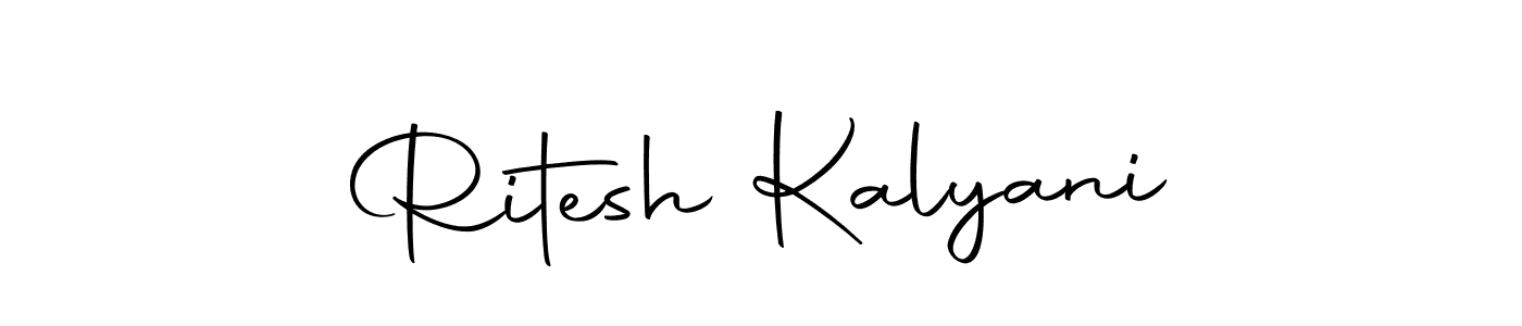 The best way (Autography-DOLnW) to make a short signature is to pick only two or three words in your name. The name Ritesh Kalyani include a total of six letters. For converting this name. Ritesh Kalyani signature style 10 images and pictures png