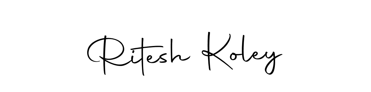 Also You can easily find your signature by using the search form. We will create Ritesh Koley name handwritten signature images for you free of cost using Autography-DOLnW sign style. Ritesh Koley signature style 10 images and pictures png