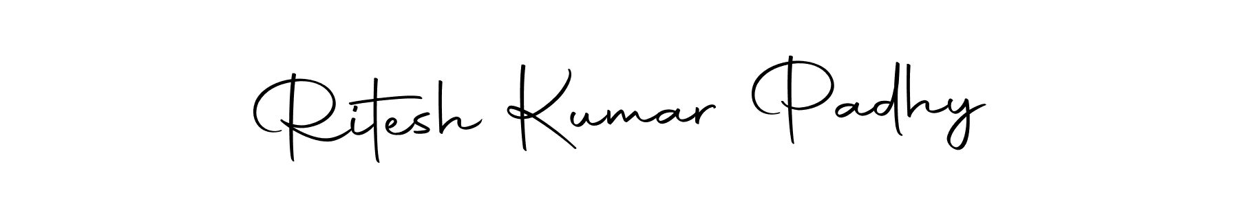 Make a beautiful signature design for name Ritesh Kumar Padhy. Use this online signature maker to create a handwritten signature for free. Ritesh Kumar Padhy signature style 10 images and pictures png