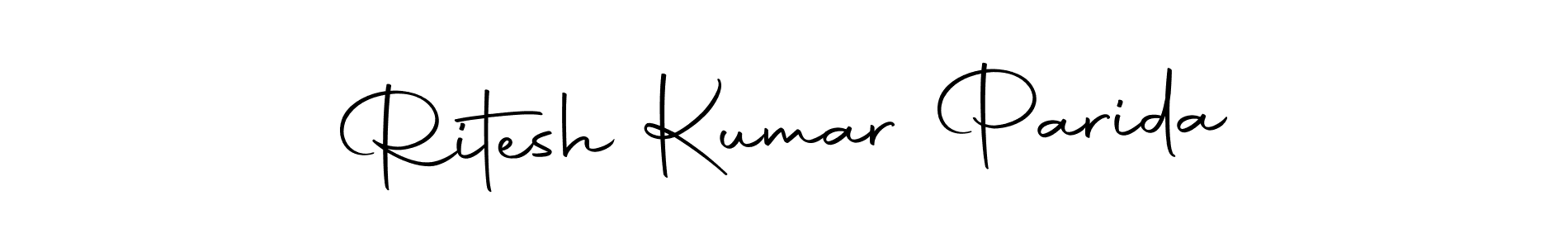 Also we have Ritesh Kumar Parida name is the best signature style. Create professional handwritten signature collection using Autography-DOLnW autograph style. Ritesh Kumar Parida signature style 10 images and pictures png