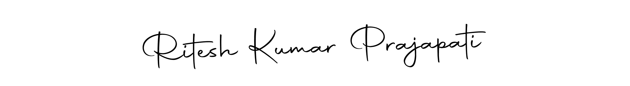 This is the best signature style for the Ritesh Kumar Prajapati name. Also you like these signature font (Autography-DOLnW). Mix name signature. Ritesh Kumar Prajapati signature style 10 images and pictures png