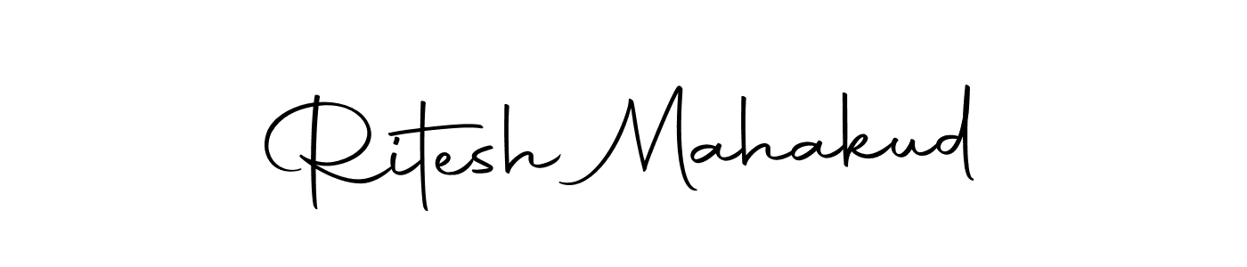 Design your own signature with our free online signature maker. With this signature software, you can create a handwritten (Autography-DOLnW) signature for name Ritesh Mahakud. Ritesh Mahakud signature style 10 images and pictures png