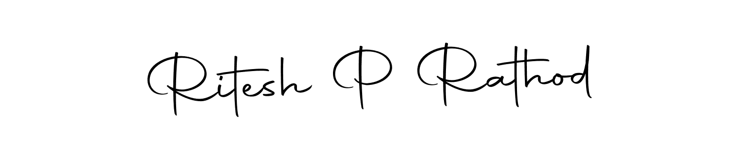 Make a beautiful signature design for name Ritesh P Rathod. With this signature (Autography-DOLnW) style, you can create a handwritten signature for free. Ritesh P Rathod signature style 10 images and pictures png