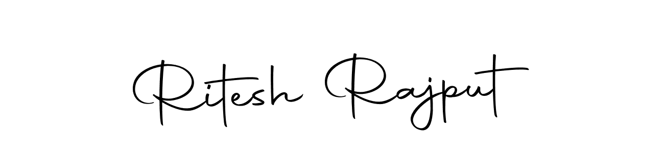 Make a short Ritesh Rajput signature style. Manage your documents anywhere anytime using Autography-DOLnW. Create and add eSignatures, submit forms, share and send files easily. Ritesh Rajput signature style 10 images and pictures png