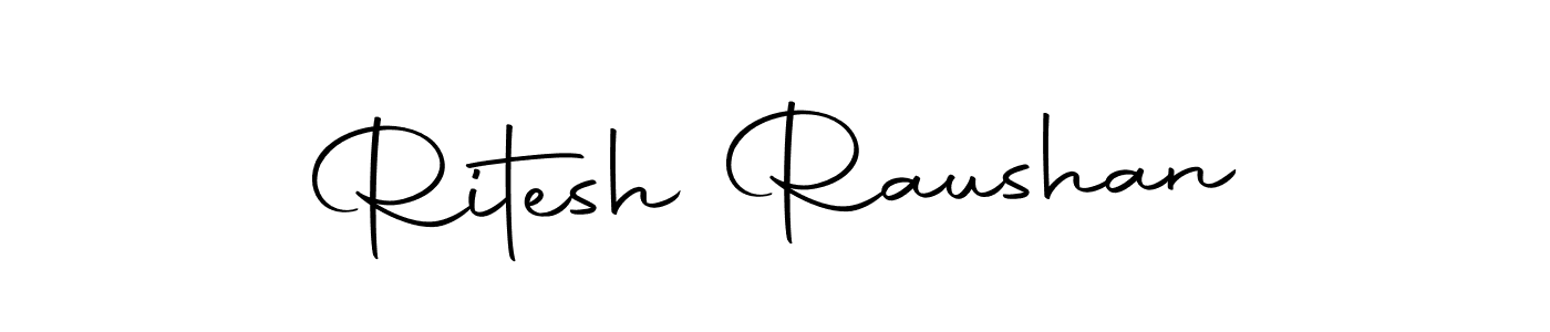Also we have Ritesh Raushan name is the best signature style. Create professional handwritten signature collection using Autography-DOLnW autograph style. Ritesh Raushan signature style 10 images and pictures png