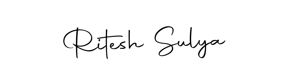 Also You can easily find your signature by using the search form. We will create Ritesh Sulya name handwritten signature images for you free of cost using Autography-DOLnW sign style. Ritesh Sulya signature style 10 images and pictures png