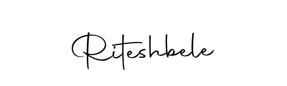 if you are searching for the best signature style for your name Riteshbele. so please give up your signature search. here we have designed multiple signature styles  using Autography-DOLnW. Riteshbele signature style 10 images and pictures png