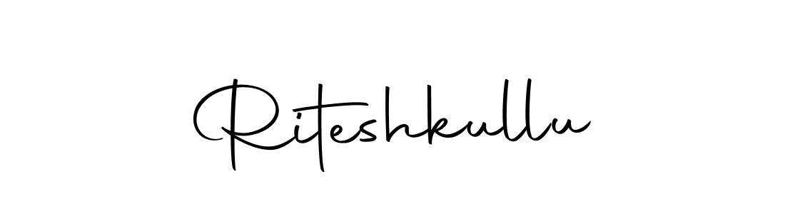 Also we have Riteshkullu name is the best signature style. Create professional handwritten signature collection using Autography-DOLnW autograph style. Riteshkullu signature style 10 images and pictures png