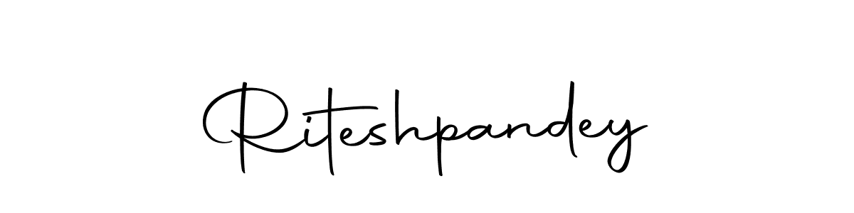 How to make Riteshpandey signature? Autography-DOLnW is a professional autograph style. Create handwritten signature for Riteshpandey name. Riteshpandey signature style 10 images and pictures png