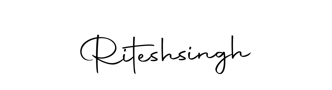 if you are searching for the best signature style for your name Riteshsingh. so please give up your signature search. here we have designed multiple signature styles  using Autography-DOLnW. Riteshsingh signature style 10 images and pictures png
