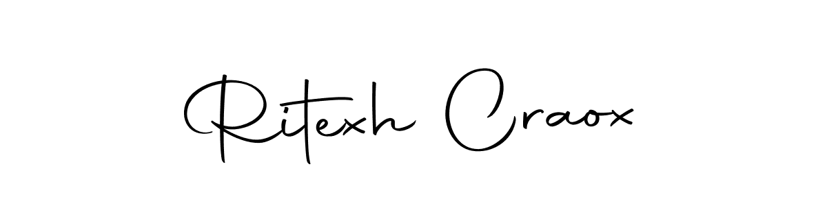 Also we have Ritexh Craox name is the best signature style. Create professional handwritten signature collection using Autography-DOLnW autograph style. Ritexh Craox signature style 10 images and pictures png