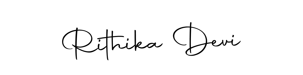 Design your own signature with our free online signature maker. With this signature software, you can create a handwritten (Autography-DOLnW) signature for name Rithika Devi. Rithika Devi signature style 10 images and pictures png