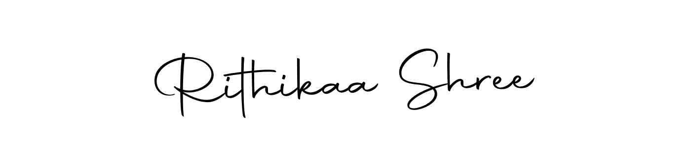 Create a beautiful signature design for name Rithikaa Shree. With this signature (Autography-DOLnW) fonts, you can make a handwritten signature for free. Rithikaa Shree signature style 10 images and pictures png