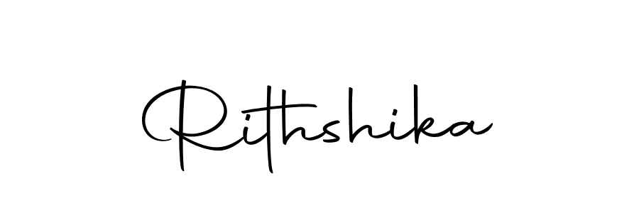 Make a beautiful signature design for name Rithshika. Use this online signature maker to create a handwritten signature for free. Rithshika signature style 10 images and pictures png