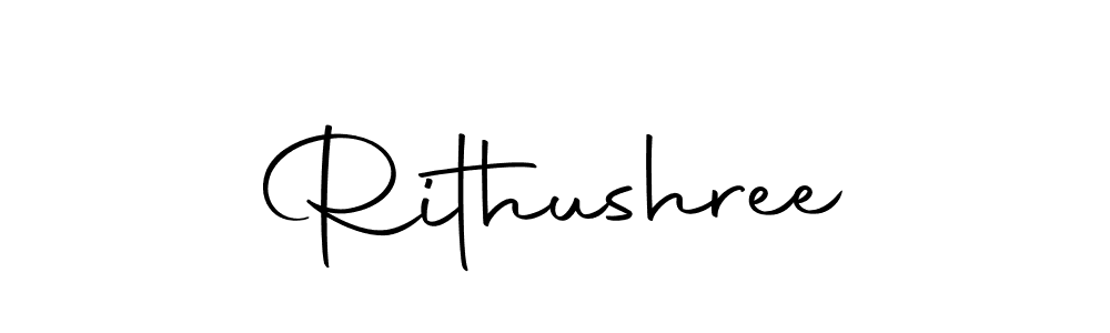 Make a beautiful signature design for name Rithushree. With this signature (Autography-DOLnW) style, you can create a handwritten signature for free. Rithushree signature style 10 images and pictures png