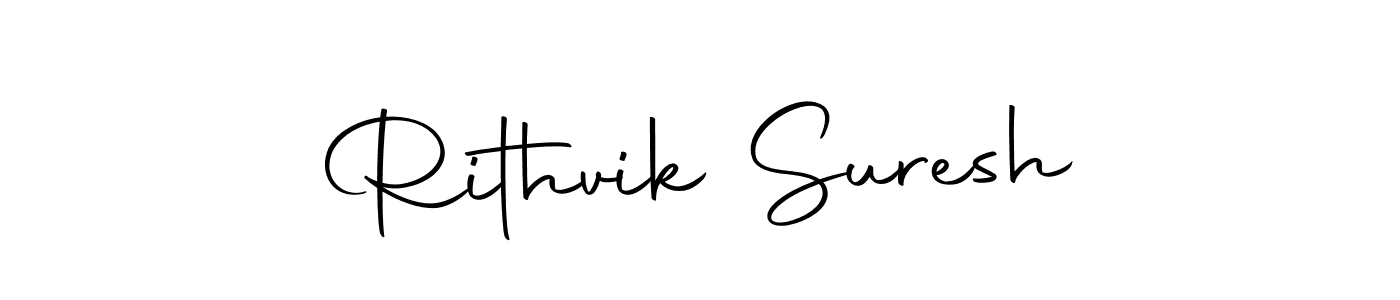 if you are searching for the best signature style for your name Rithvik Suresh. so please give up your signature search. here we have designed multiple signature styles  using Autography-DOLnW. Rithvik Suresh signature style 10 images and pictures png