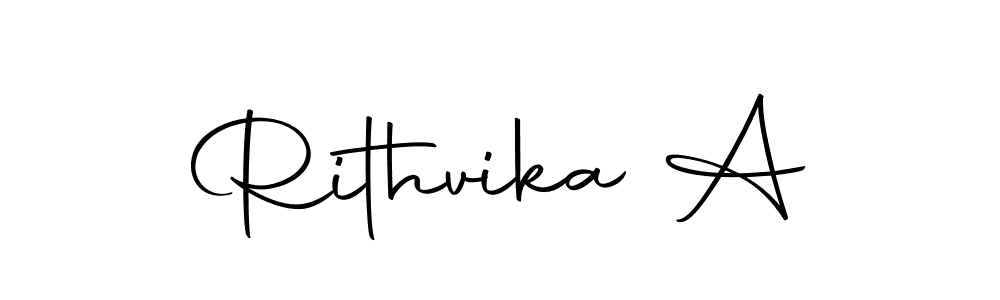 Also we have Rithvika A name is the best signature style. Create professional handwritten signature collection using Autography-DOLnW autograph style. Rithvika A signature style 10 images and pictures png