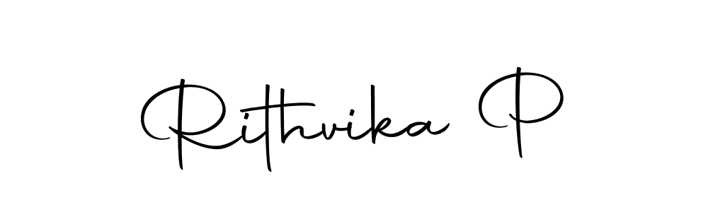 This is the best signature style for the Rithvika P name. Also you like these signature font (Autography-DOLnW). Mix name signature. Rithvika P signature style 10 images and pictures png