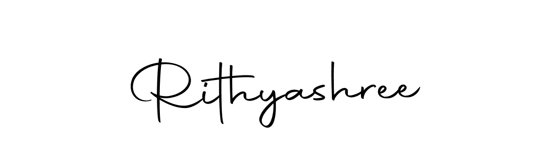 Make a beautiful signature design for name Rithyashree. With this signature (Autography-DOLnW) style, you can create a handwritten signature for free. Rithyashree signature style 10 images and pictures png