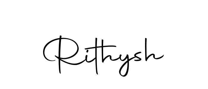 Make a beautiful signature design for name Rithysh. Use this online signature maker to create a handwritten signature for free. Rithysh signature style 10 images and pictures png